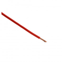 Fil D'alimentation Électrique Ho7v-r 6mm² Rouge - 5m