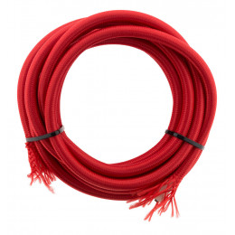 Câble Textile 3g1 Rouge 3m