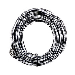 Câble Textile 3g1 Noir Et Blanc 3m