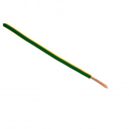 Fil D'alimentation Électrique Ho7v-r 6mm² Rouge - 25m