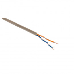 Câble Téléphone / Sonnerie Syt - 2 Paires 0,6 Ivoire - 10m