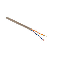 Câble Téléphone / Sonnerie Syt - 2 Paires 0,6 Ivoire - 10m