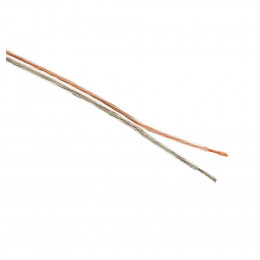 Câble Hi-fi 2x 2,5 Transparent - 10m