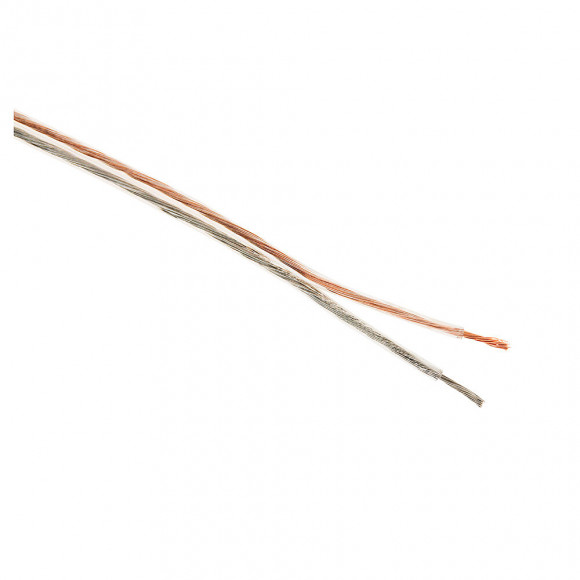 Câble Hi-fi 2x 0,75 Transparent - 5m