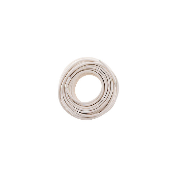 Câble D'alimentation Électrique Ho5vv-f 2x 1,5 Blanc - 50m