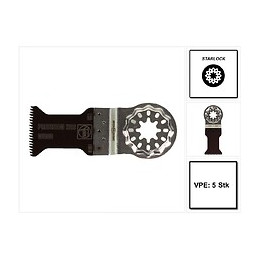 Fein E-cut Precision Starlock Lame De Scie 5 Pièces. 50 X 35 Mm ( 63502126230 ) Hcs-acier