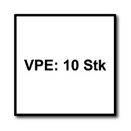 Fein Long-life E-cut Starlock Lame De Scie 10 Pièces. 30 X 10 Mm ( 63502184240 ) Bi-métal