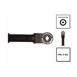 Fein E-cut Long-life Starlock Max Lame De Scie 5 Pièces. 90 X 32 Mm ( 63502224230 ) Bi-metall