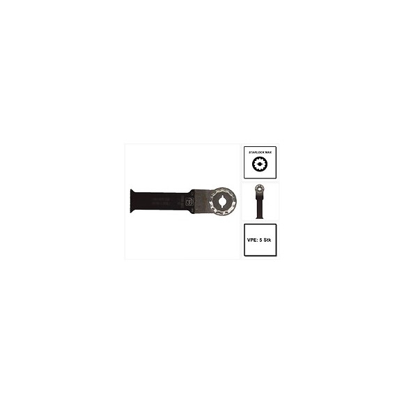 Fein E-cut Long-life Starlock Max Lame De Scie 5 Pièces. 90 X 32 Mm ( 63502224230 ) Bi-metall