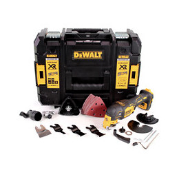 Dewalt Dcs 356 Nt Outil Multifonction Oscillant Sans Fil 18v Brushless + 35 Pièces D'accessoires + Coffret De Transport - Sans