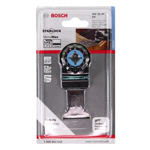 Bosch Aiz 32 At Lame De Scie Plongeante À Concrétion Carbure Metalmax Starlock 32x40mm ( 2608662018 )