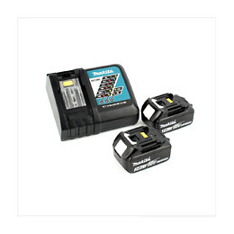 Makita Dtm 51 Rfj Découpeur-ponceur Multifonctions Sans Fil 18v Li-ion + 2x Batteries Bl 1830 3,0 Ah Li-ion + Chargeur Rapide 