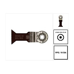Fein Lame De Scie Universelle E-cut Starlock Plus 60 X 44 Mm, 10 Pcs. ( 63502152240 ) Bi-métal