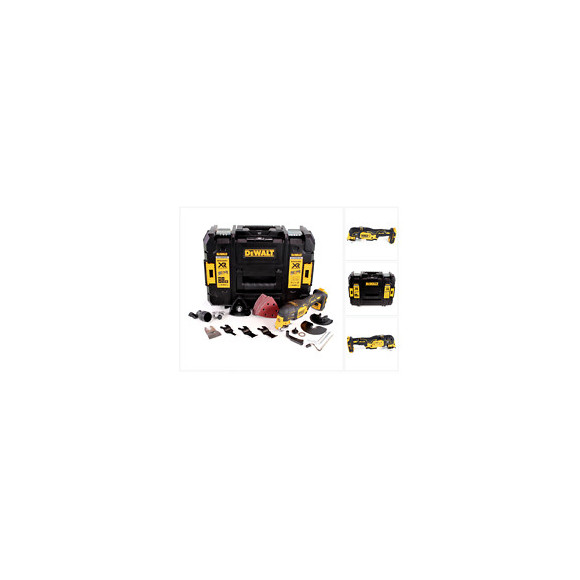 Dewalt Dcs 356 Nt Outil Multifonction Oscillant Sans Fil 18v Brushless + 35 Pièces D'accessoires + Coffret De Transport - Sans