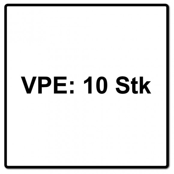 Fein E-cut Long-life Starlock Lame De Scie 20 X 34 Mm Bi-métal, 10 Pcs (63502183240)