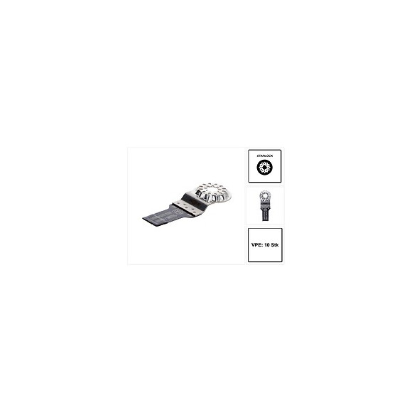Fein E-cut Long-life Starlock Lame De Scie 20 X 34 Mm Bi-métal, 10 Pcs (63502183240)