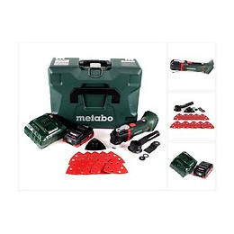 Metabo Mt 18 Ltx Outil Multifonctions Sans Fil 18v (613021840) - Compatible Ois / Starlock + 1x Batterie 4,0ah + Chargeur + Cof
