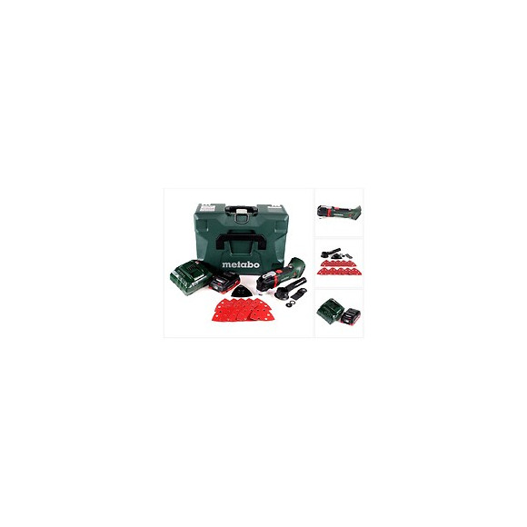 Metabo Mt 18 Ltx Outil Multifonctions Sans Fil 18v (613021840) - Compatible Ois / Starlock + 1x Batterie 4,0ah + Chargeur + Cof