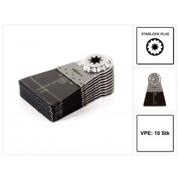 Fein E-cut Starlock Plus Lame De Scie De Précision 50x65 Mm - Hcs, 10 Pcs. ( 63502127240 )