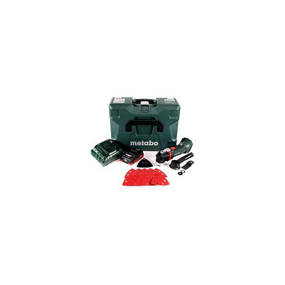 Metabo Mt 18 Ltx Outil Multifonctions Sans Fil 18v (613021840) - Compatible Ois / Starlock + 1x Batterie 4,0ah + Chargeur + Cof