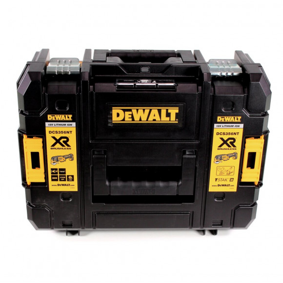 Dewalt Dcs 356 Nt Outil Multifonction Oscillant Sans Fil 18v Brushless + 35 Pièces D'accessoires + 1x Batterie 2,0 Ah + Coffre