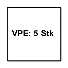 Fein E-cut Long-life Starlock Lame De Scie 20 X 34 Mm Bi-métal - 5 Pcs. (63502183230)