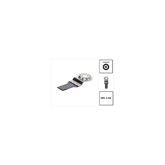 Fein E-cut Long-life Starlock Lame De Scie 20 X 34 Mm Bi-métal - 5 Pcs. (63502183230)