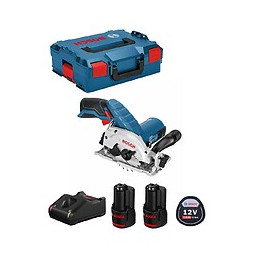 Scie Circulaire Bosch Gks 12v-26 (2 X 3,0 Ah Gal12v-40 L-boxx 136)