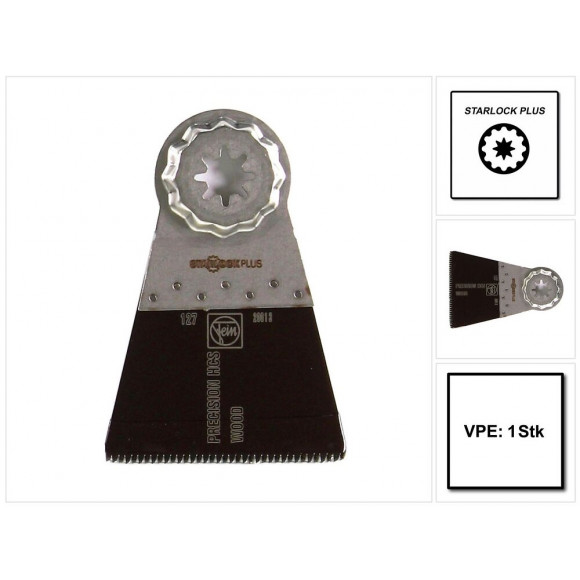 Fein E-cut Starlock Plus Lame De Scie De Précision 50x65 Mm - Hcs, 1pc. ( 63502127210 )