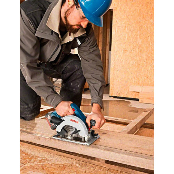 Scie Circulaire Bosch Gks 18v-li (machine Seule L-boxx 238)