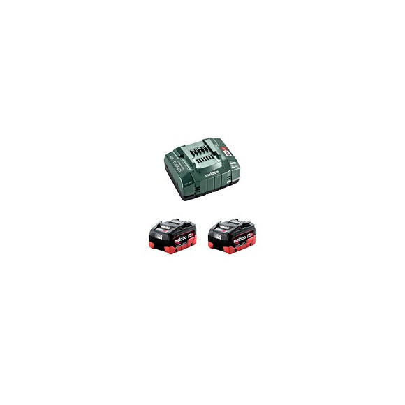 Power Set Metabo (2 X 18v 5,5 Ah Lihd Asc145)