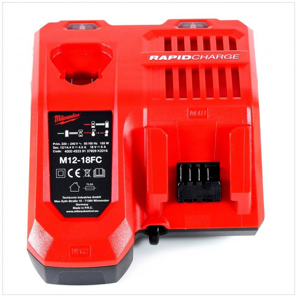 Chargeur Milwaukee M12-18fc