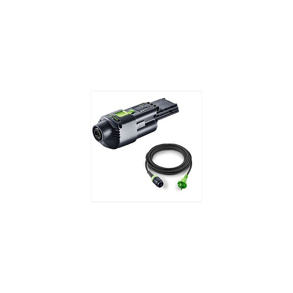 Festool Adaptateur Secteur Aca 220-240/18v Ergo Avec Câble De 4 M Pour Ponceuse Hybride Rtsc 400, Dtsc 400, Etsc 125 ( 202501 