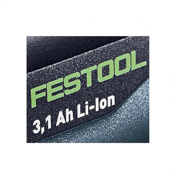 Festool 18v - 2x Batteries Bp 18 Li 3,1 Ci 3,1ah Bluetooth ( 203799 )