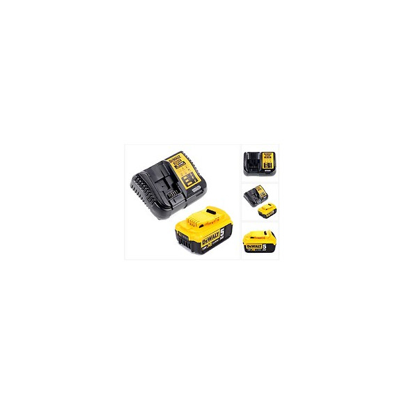Dewalt Dcb 113 P1 Chargeur 18v + 1x Batterie 5,0ah