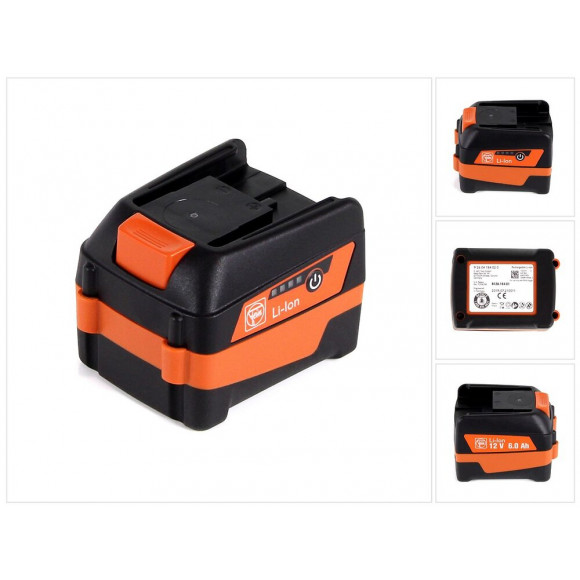 Fein Pack Batterie 12v 6,0ah + Affichage Led ( 92604184020 )