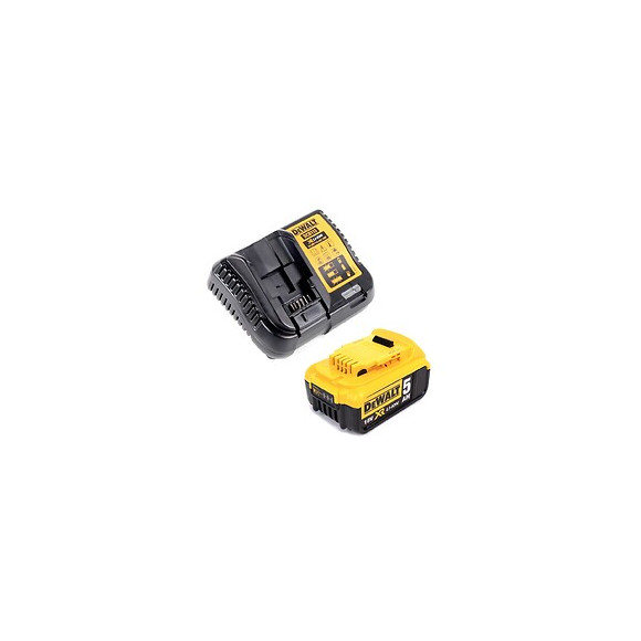 Dewalt Dcb 113 P1 Chargeur 18v + 1x Batterie 5,0ah