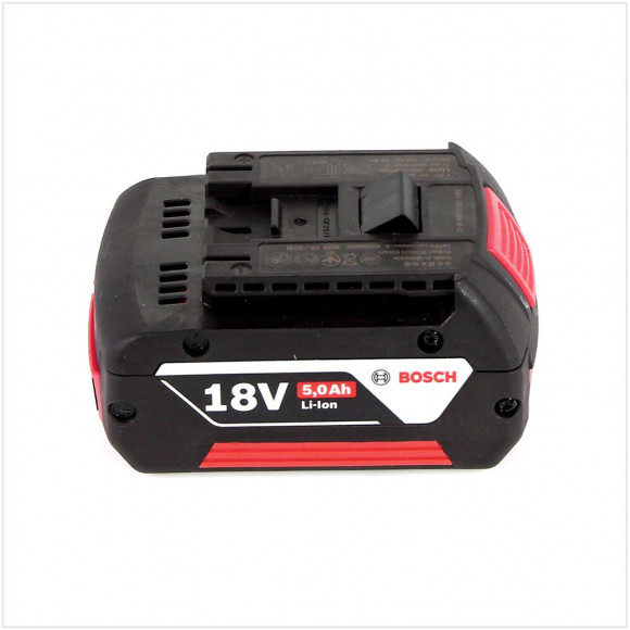 Bosch Basis Set 18 V Avec - Batterie 1x Gba 18 V 5,0 Ah Li-ion + Chargeur Gal 1880 Schnell