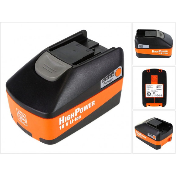 Fein 18 V 5,2 Ah / 5200 Mah Li-ion Batterie Highpower ( 92604179020 )