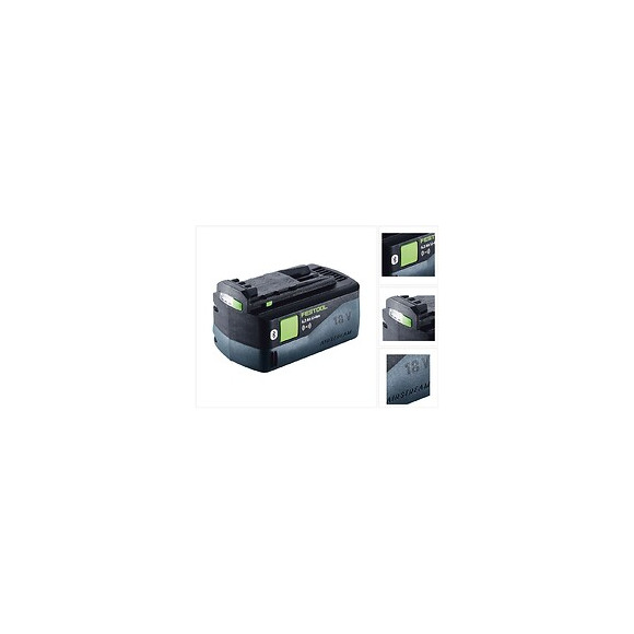 Festool Batterie Bp 18 V 6,2 Ah Asi Bluetooth Li-ion ( 201797 )
