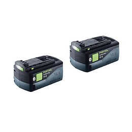 Festool Power Ensemble Bp 18 Li 6,2 Asi Bluetooth Pack 18 V De - 2x Batteries  6,2 Ah Li-ion ( 201797 )