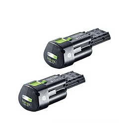 Festool Power Ensemble 3,1 Ergo-i De - 2x Batteries Bp 18 Li 3,1 ( 202497 )