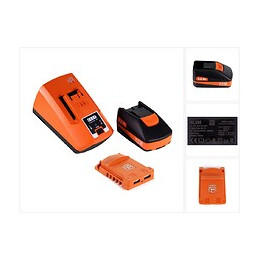Fein Starter Set Usb Edition 18v - 1x Batterie 3,0ah + Chargeur + Usb Adaptateur Batterie