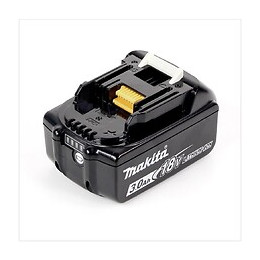 Makita Bl 1830 B 18v - Batterie Li-ion 3 Ah / 3000 Mah Avec Affichage Led - Original, Pas De Réplique
