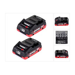 Metabo Set 18v - 2x Batteries Lihd 4,0ah ( 625367000 )