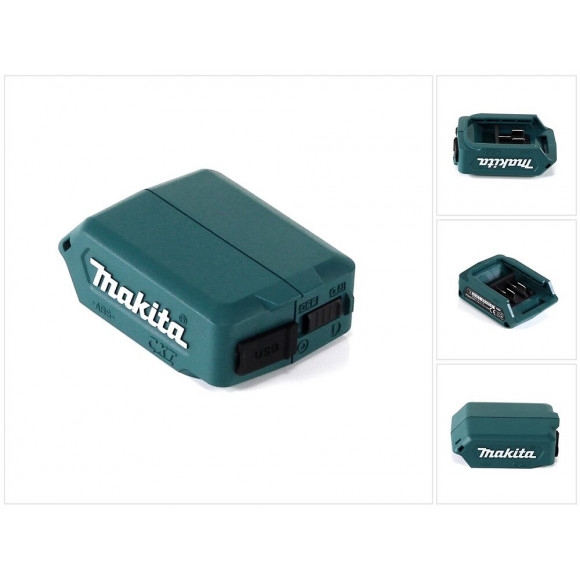 Makita Deaadp08 Usb Adaptateur  Pour Batteries De 10,8v-12v Max. Li-ion