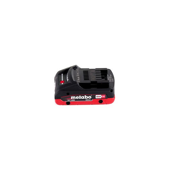 Metabo Set 18v - 2x Batteries Lihd 4,0ah ( 625367000 )
