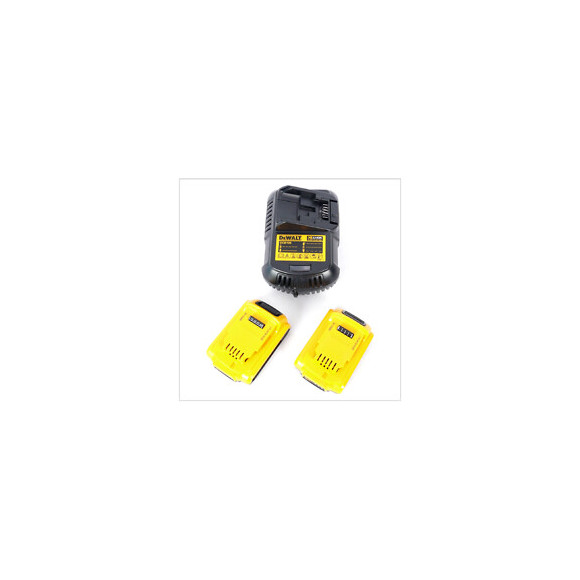 Dewalt Starter Kit Dcb115d2qw 18 V: 2x Batteries Dcb 183 2 Ah + 1x Chargeur Dcb 115