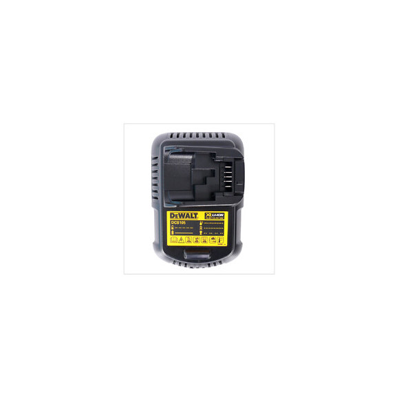 Dewalt Starter Kit Dcb105p2-qw 18v: 2x Batteries Dcb 184 5,0 Ah + 1x Chargeur Dcb 115