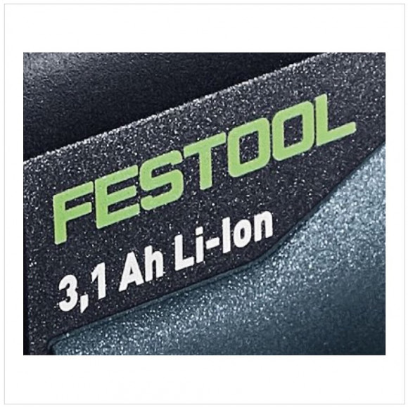 Festool Bp 18 Li 3,1 C 18v 3,1 Ah Li-ion Batterie Avec Led ( 201789 )